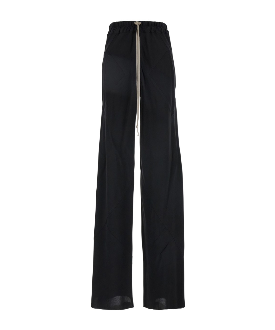 Shop Rick Owens Bias Trousers In Black