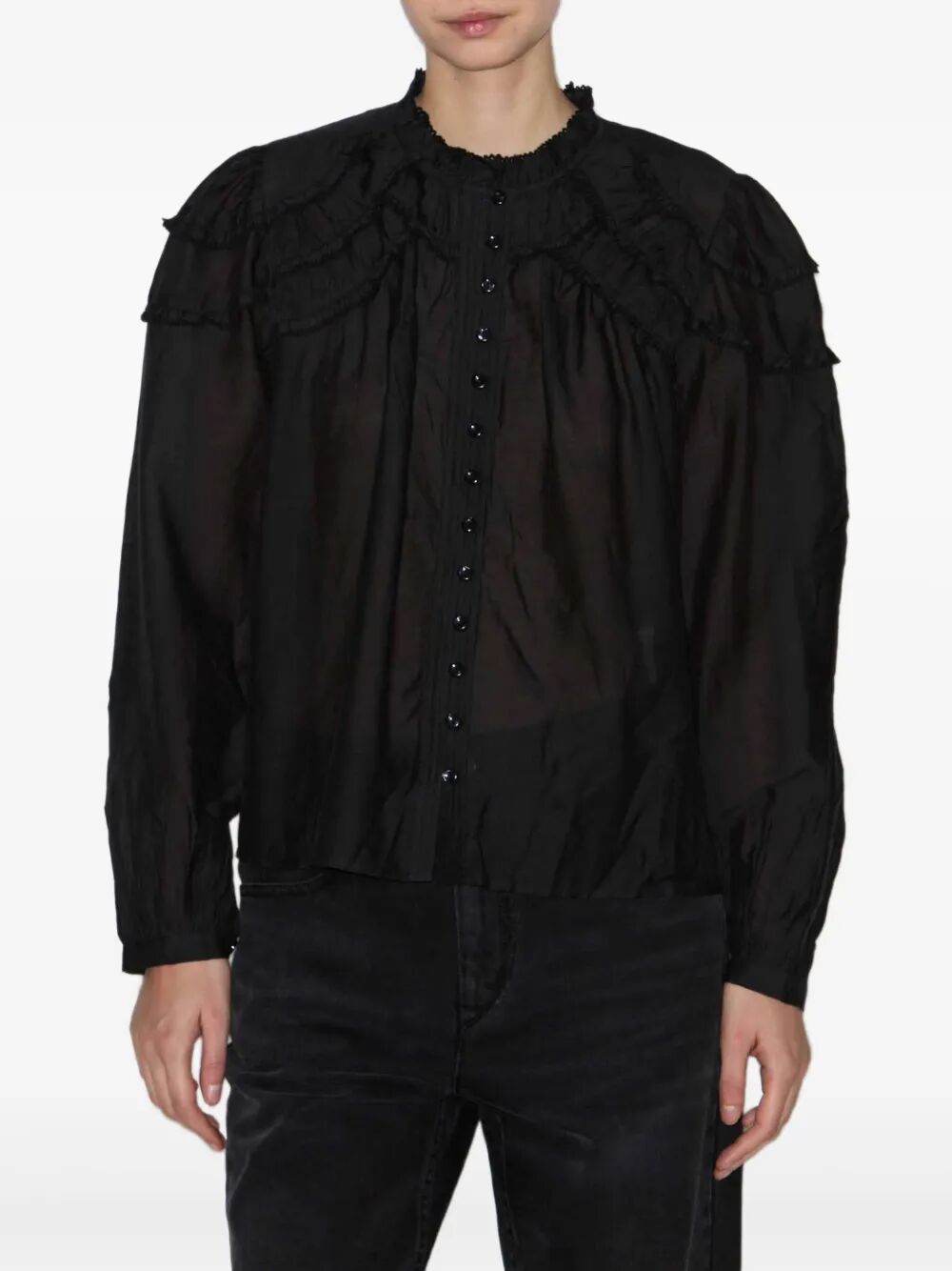 Isabel Marant Étoile Isabel Marant Etoile Christa Blouse In Black