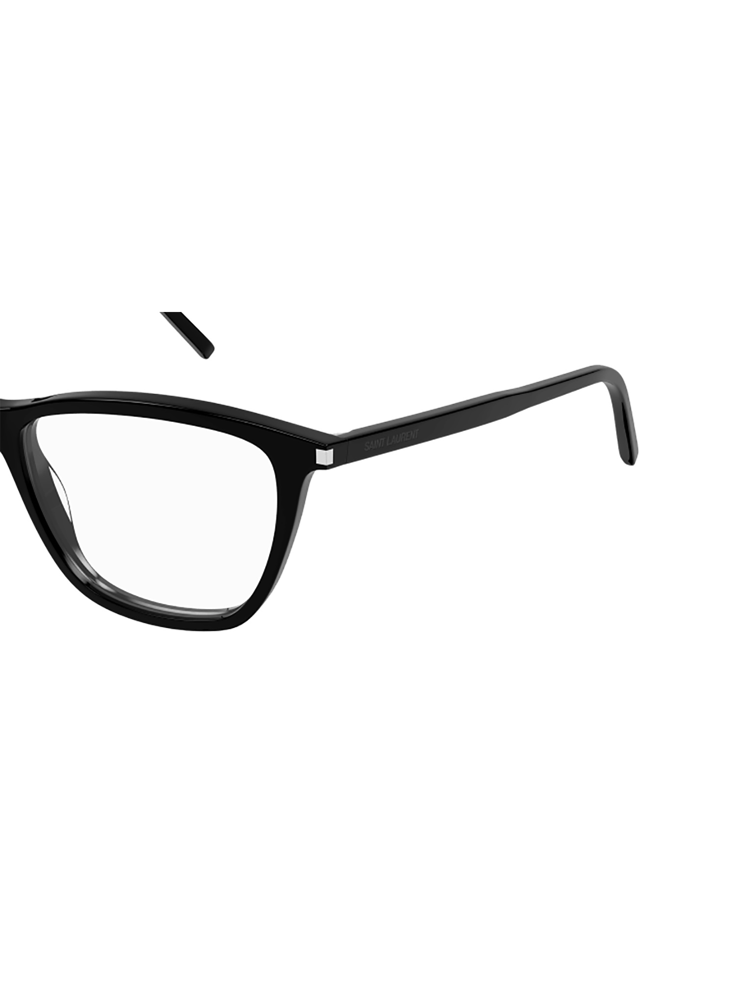 Saint Laurent Wayfarer-frame Glasses In Black