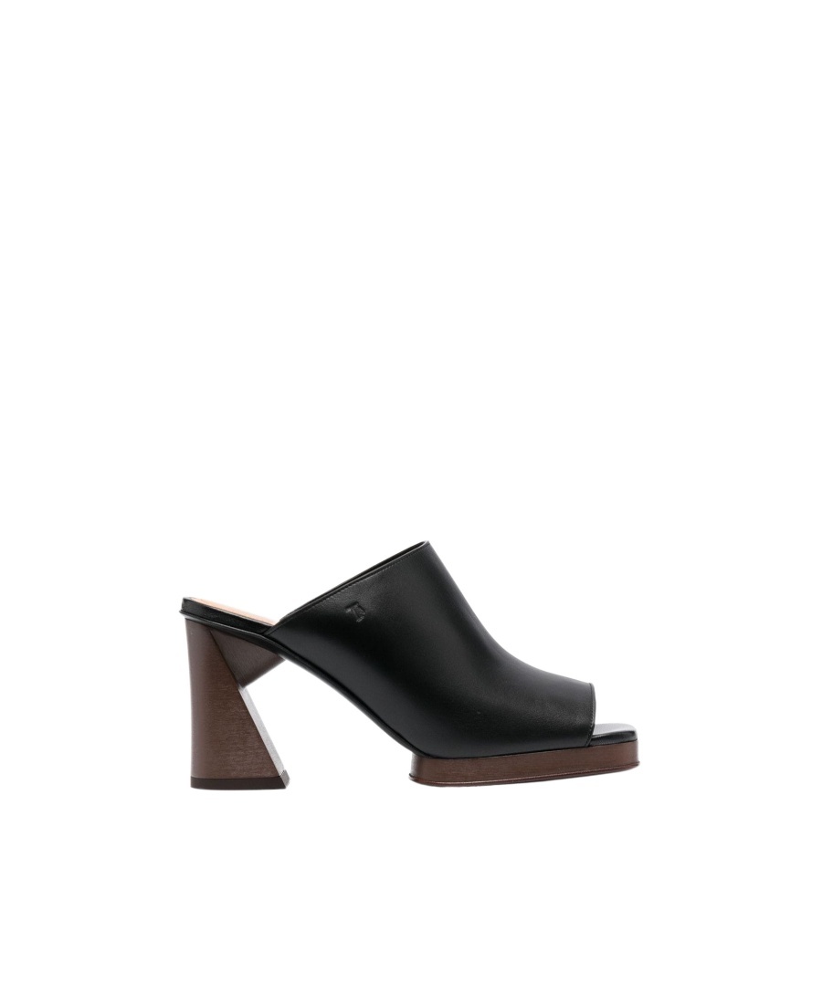 Tod's Platform 95mm Leather Mules