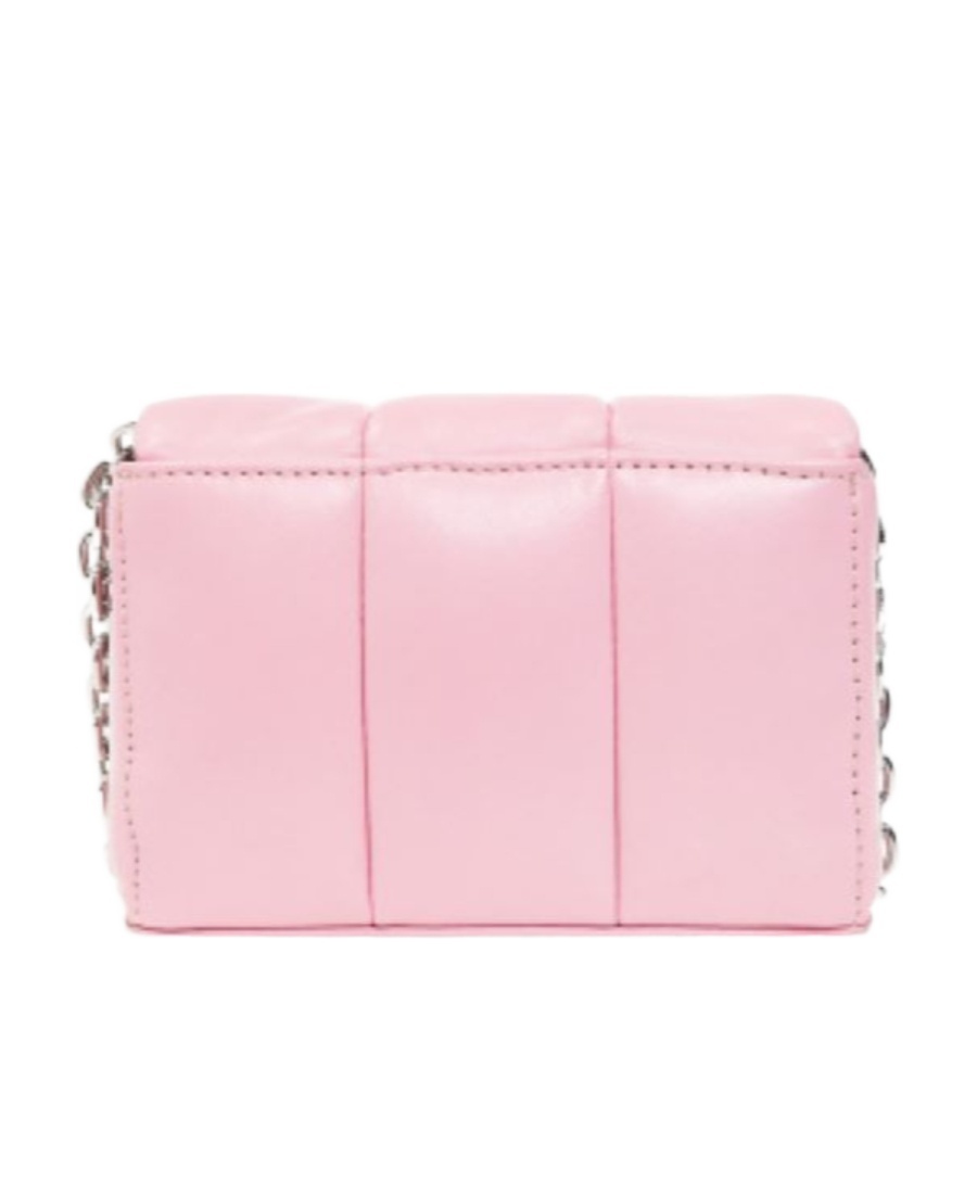 Stand Studio Quilted Leather Satchel Bag In White