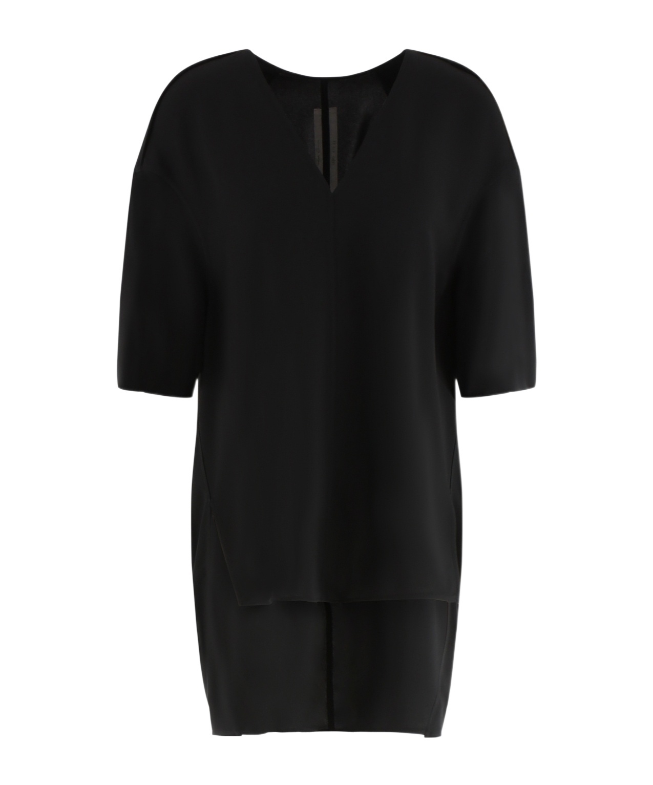 Rick Owens Island Oberteil Aus Baumwollpopeline In Black