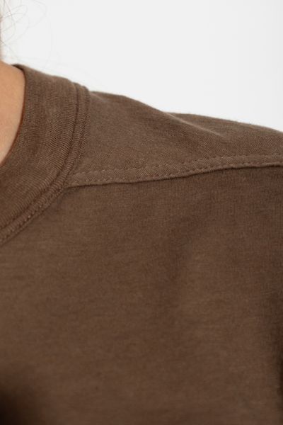 Rick Owens Level Cropped T-shirt In Green