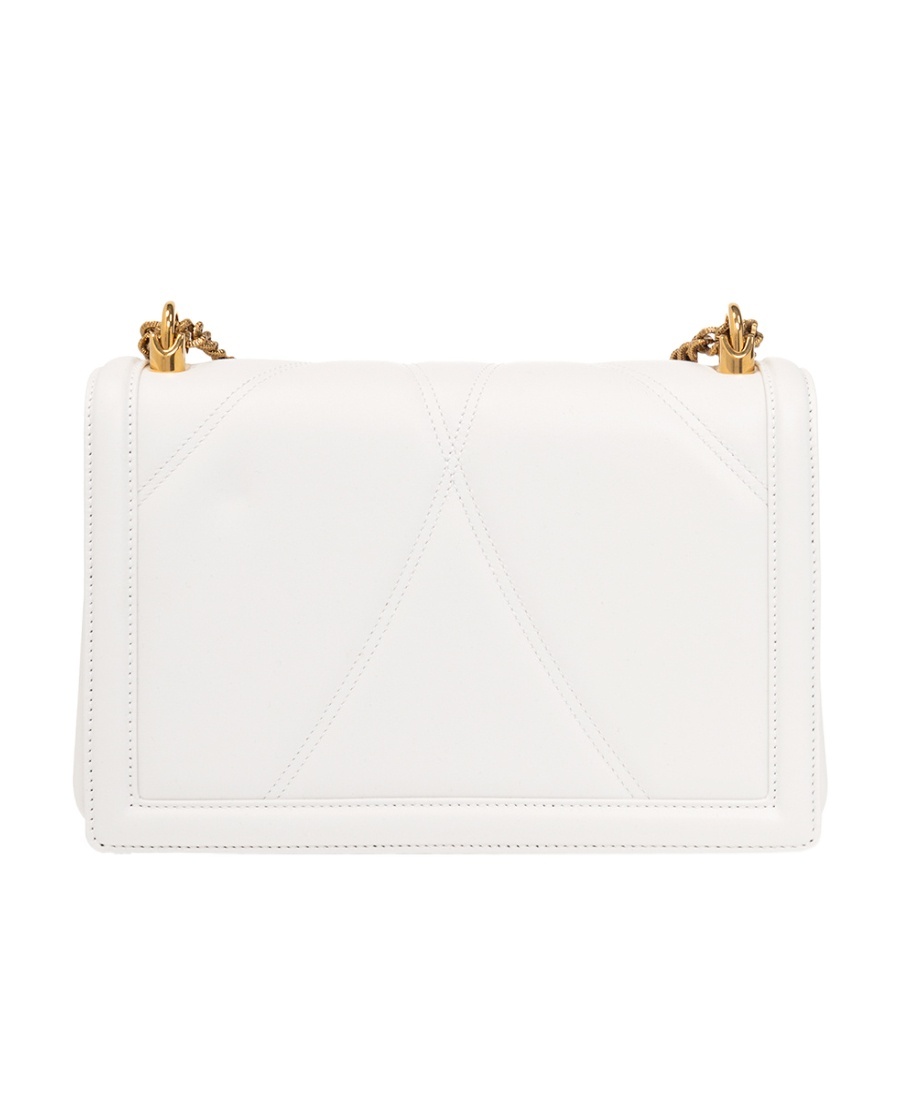 Dolce & Gabbana Devotion Shoulder Bag In White