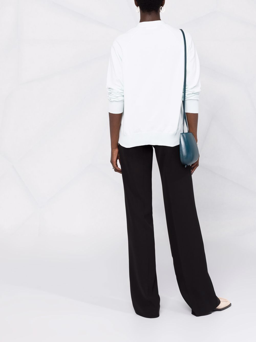 Jil Sander V-neck Cardigan In White