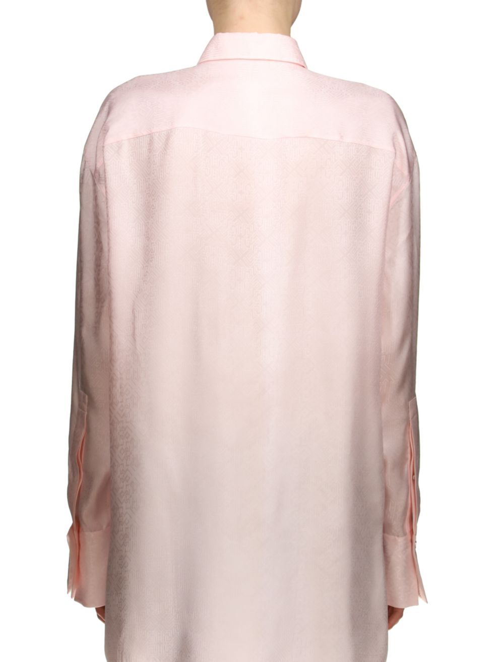 GIVENCHY PATTERN JACQUARD ZIPPER OPEN AND CLOSE SHIRT
