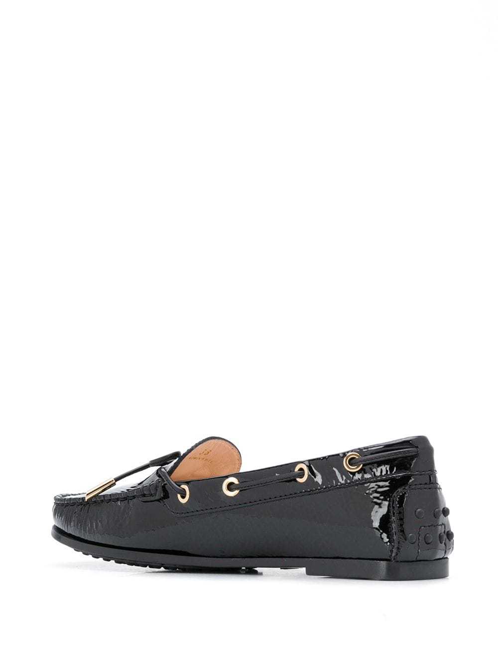 Tod's City Gommino Loafers In Black