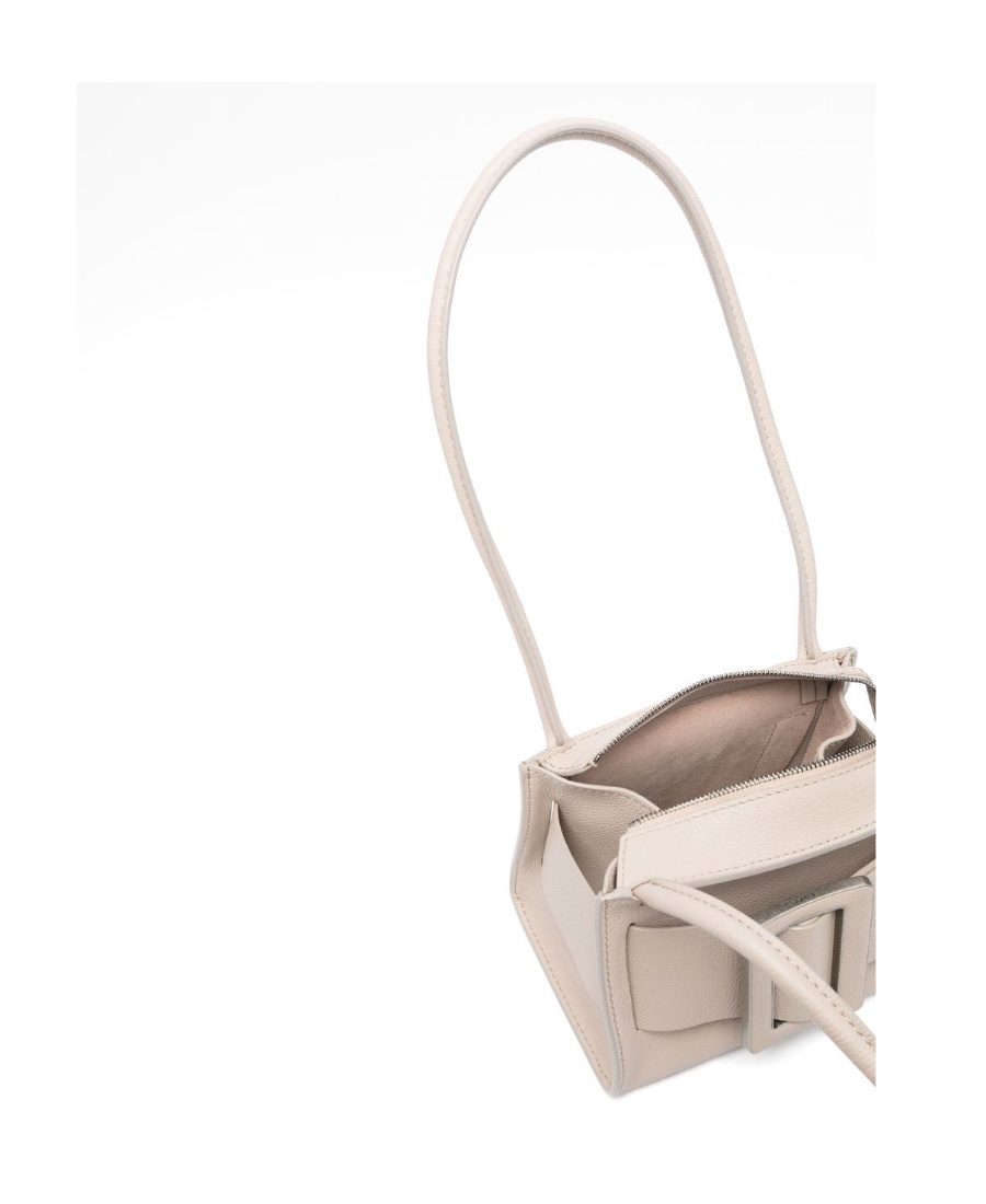 Boyy Women's Bobby 18 Soft Leather Handbag In Nude