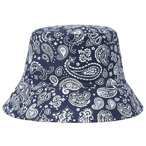 Steve J & Yoni P Logo Embroidered Double-sided Fisherman Hat In White