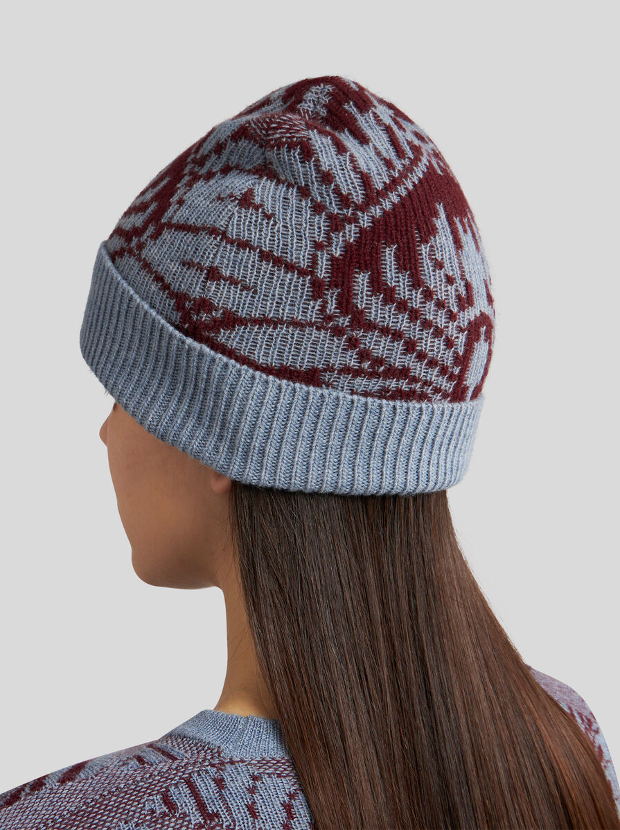 Etro Beanie Hat In Multicolour