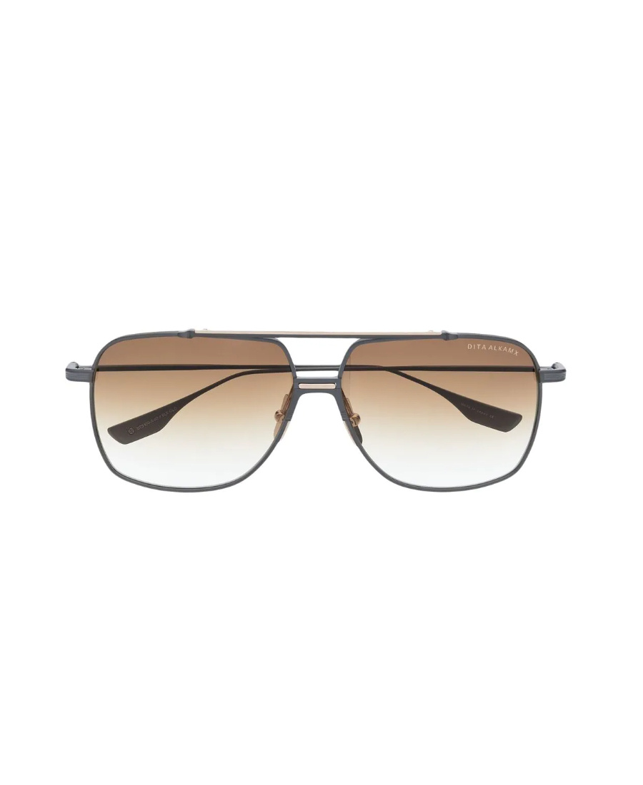Dita Eyewear Alkamx Aviator-frame Sunglasses In Multicolor