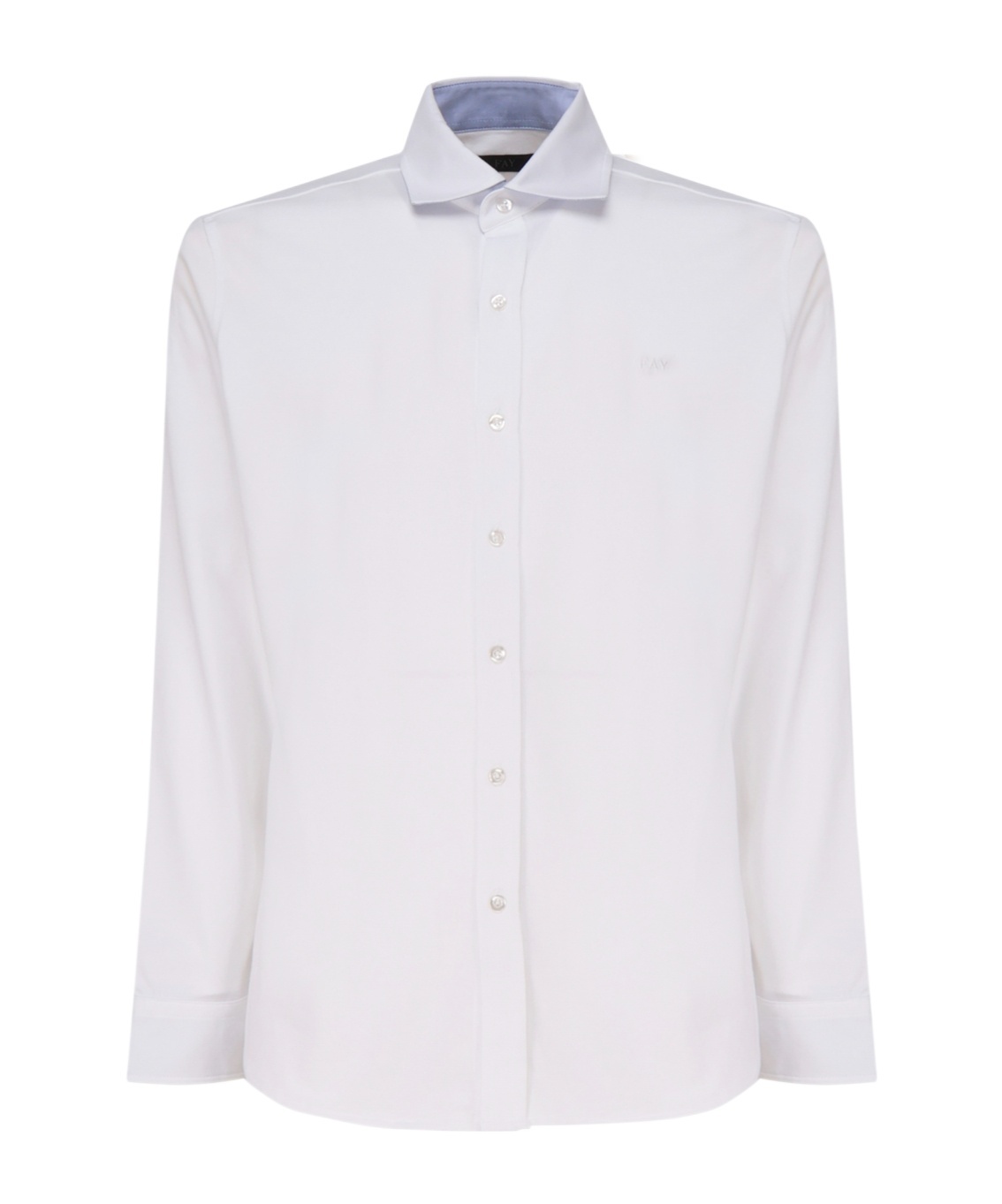 Fay Long-sleeved Shirt In White