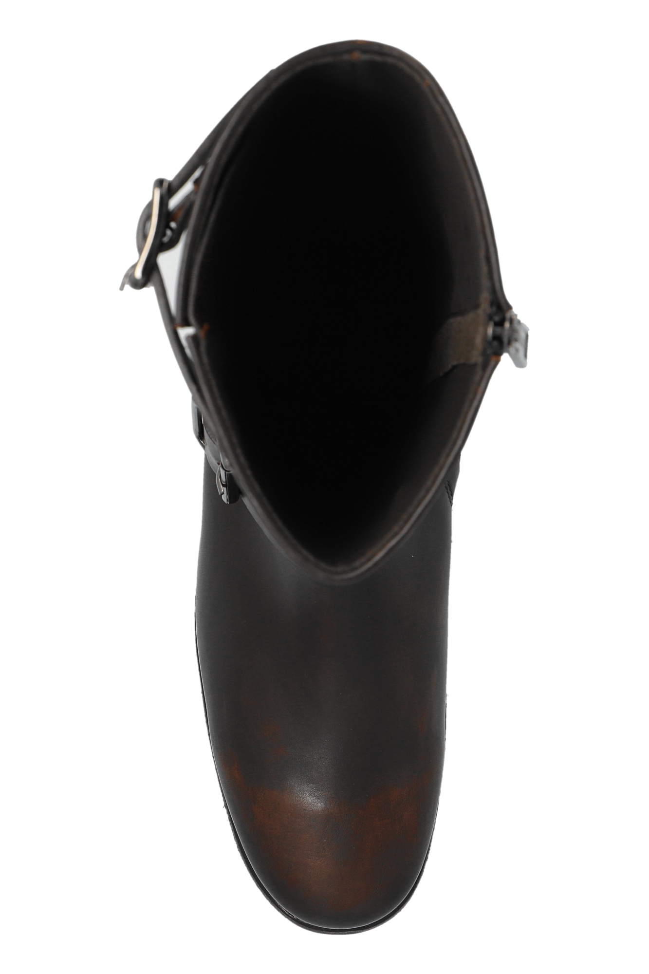 Dsquared2 Buckle Ankle Boots In Black