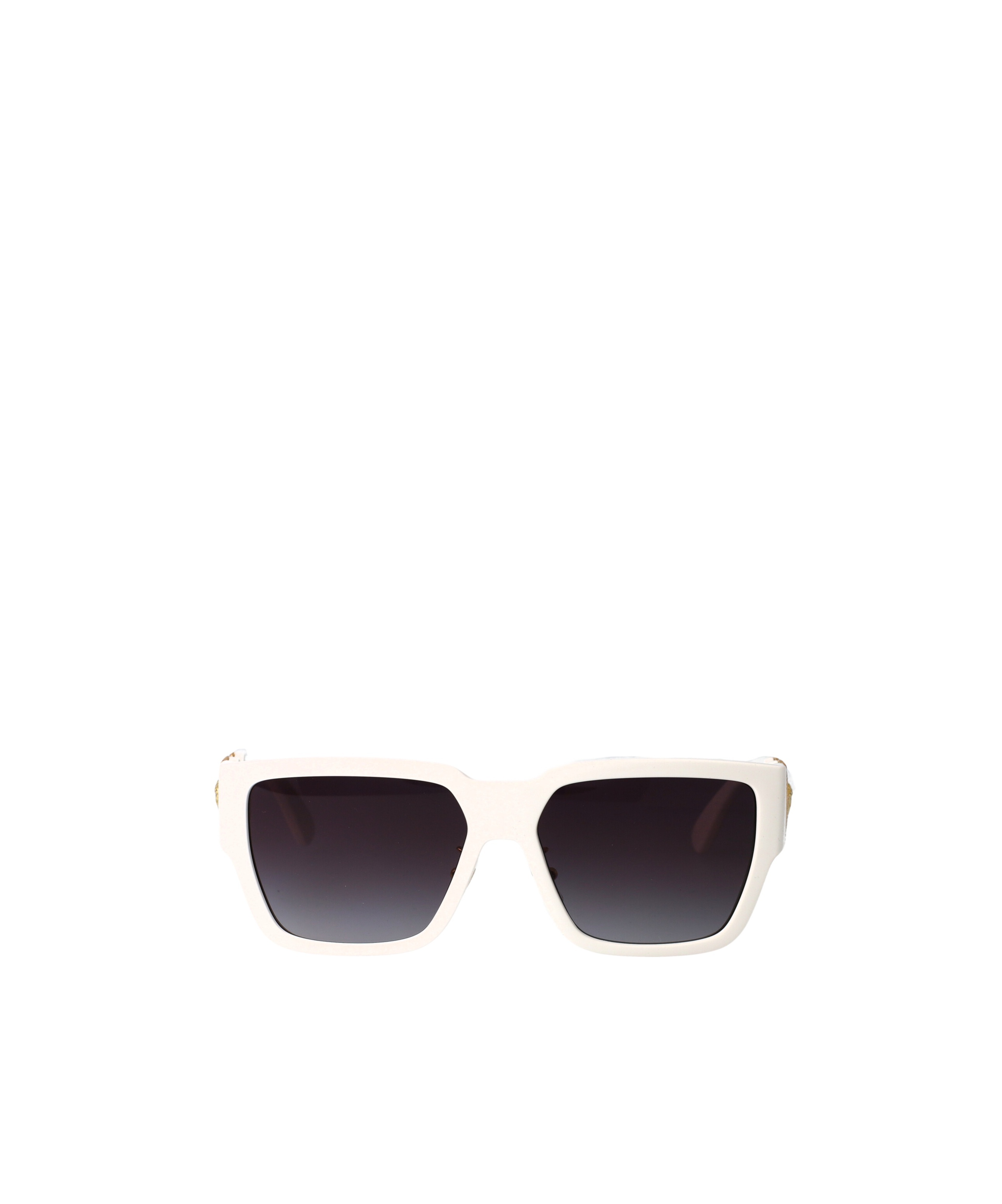 Versace Logo Sunglasses In Black