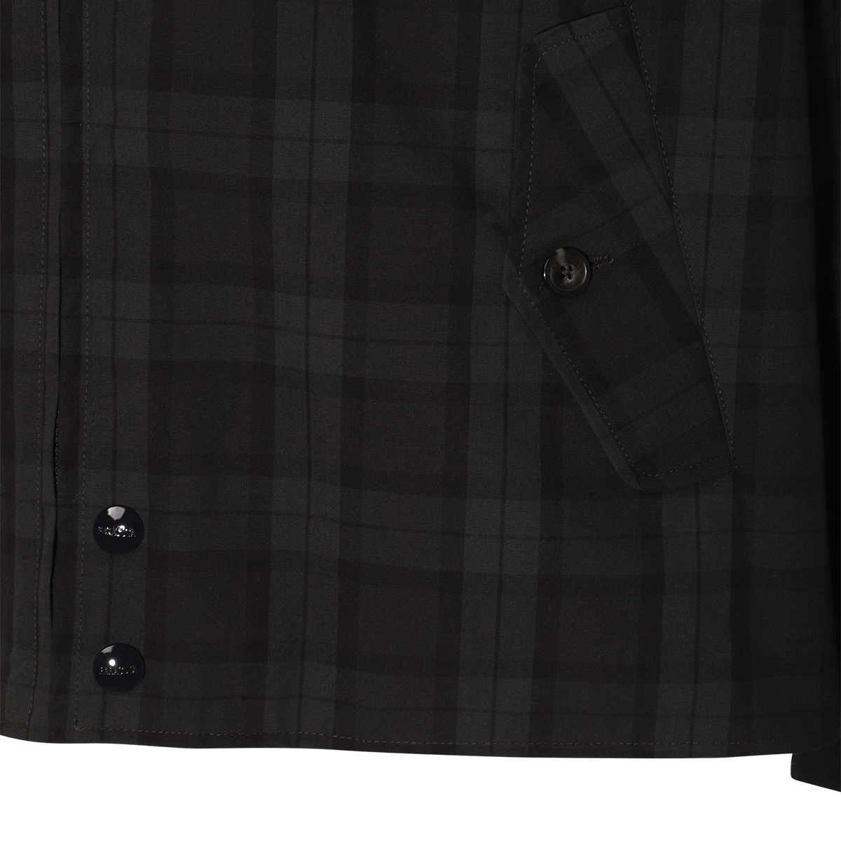 Baracuta Black Casual Jacket In Black