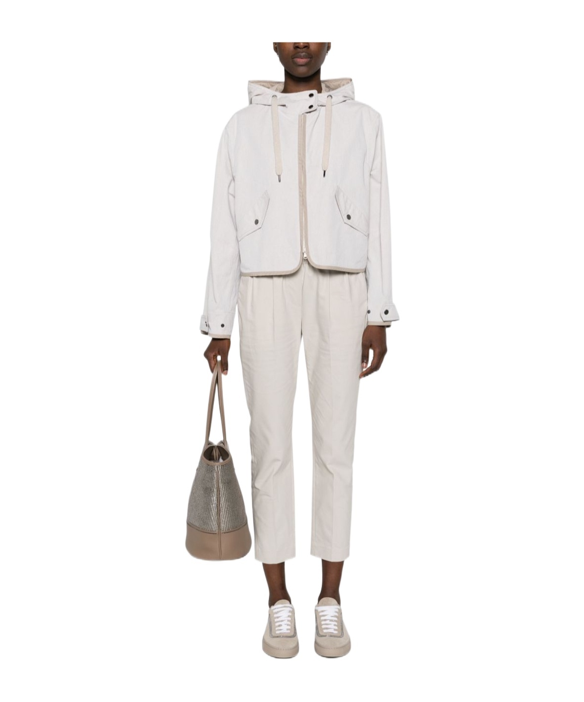 Brunello Cucinelli Coats White In White