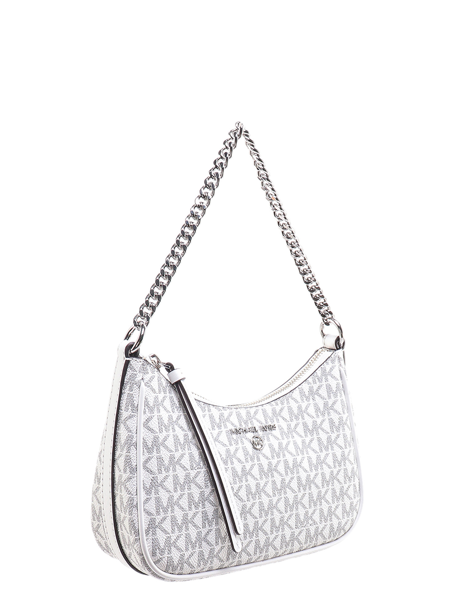 Michael Kors Monogram-pattern Tote Bag In White