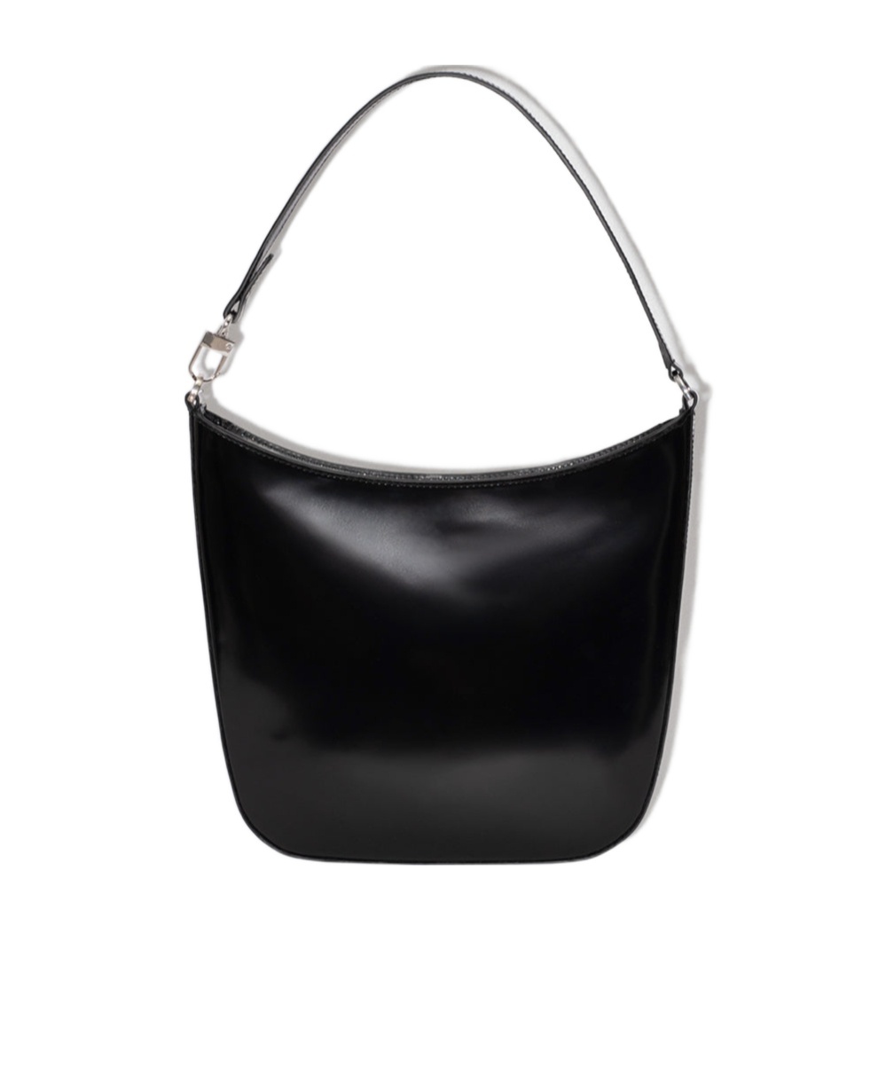 By Far Logo Shoulder Bag In Black