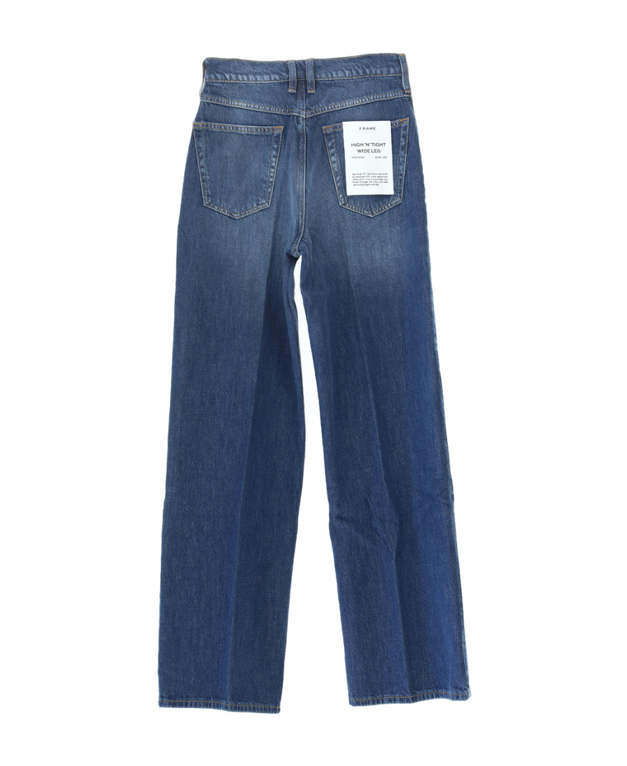 FRAME HIGH-RISE STRAIGHT JEANS 