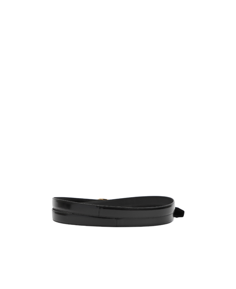 Totême Smooth Waist Belt In Black