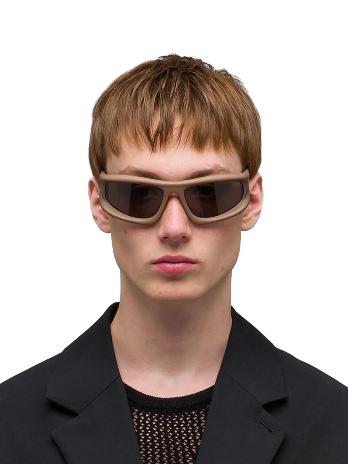 Mykita Logo Sunglasses In Brown