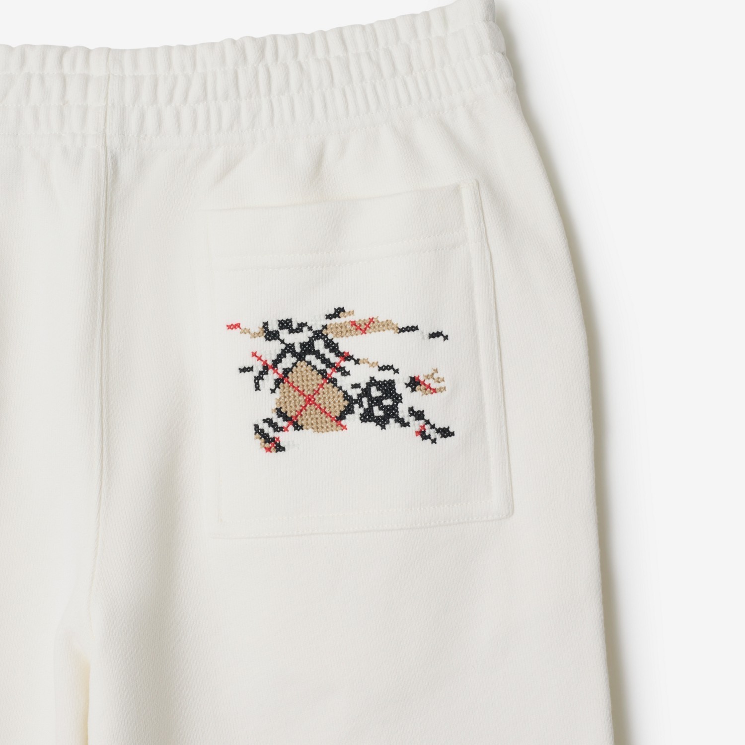 Shop Burberry Cross Stitch Ekd Track Pants