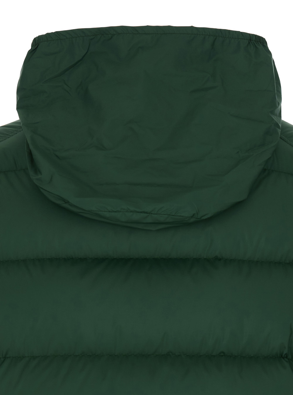 Moncler Solayan Zip-up Short Down Jacket In Green
