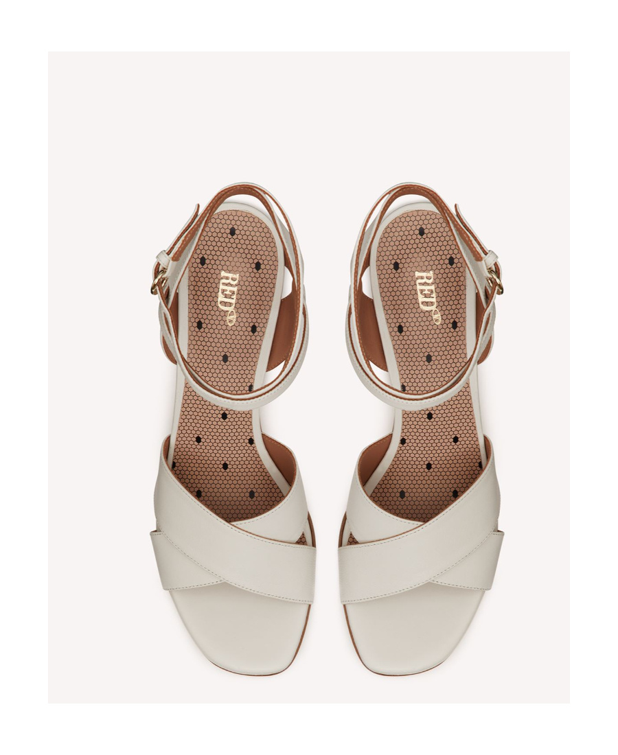 Red Valentino Redvalentino Open-toe High-heel Sandals In White