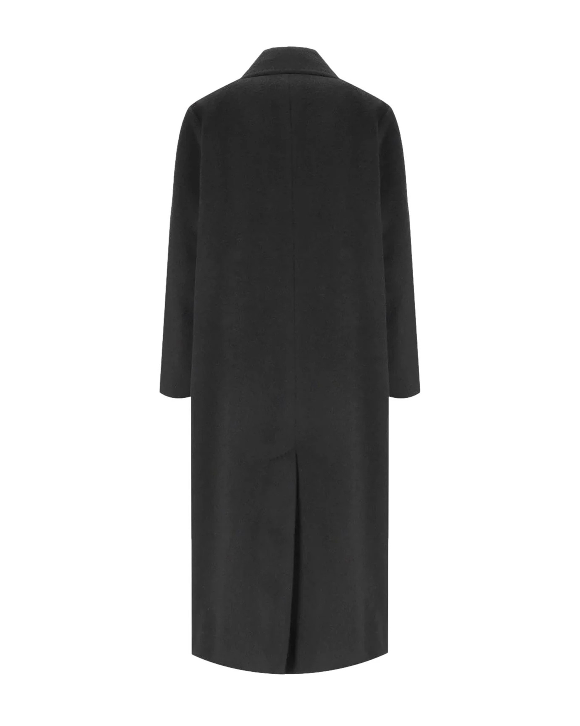 Weekend Max Mara Cappotto Zufolo Nero In Gray