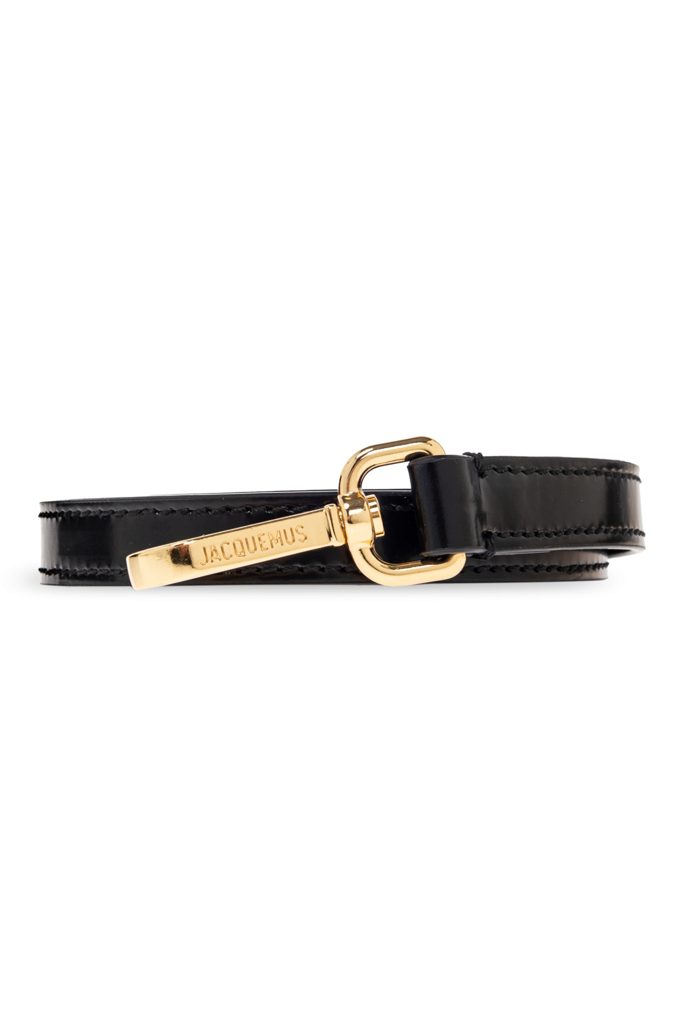 Jacquemus Le Chiquito Croc-embossed Leather Crossbody Bag