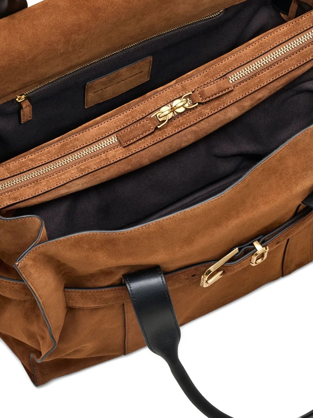 Marc Jacobs The Suede Dakota Tote In Brown
