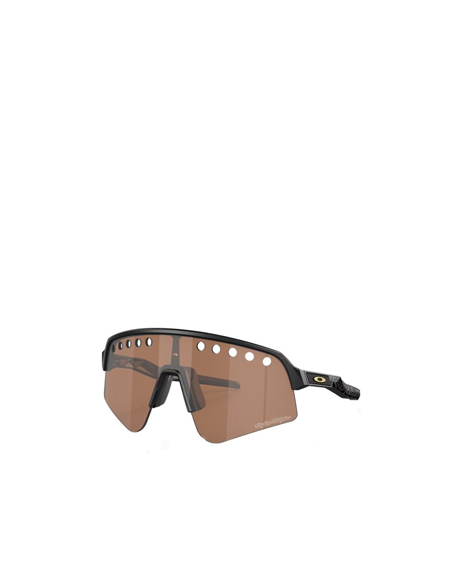 Shop Oakley Logo Sunglasses In Brown