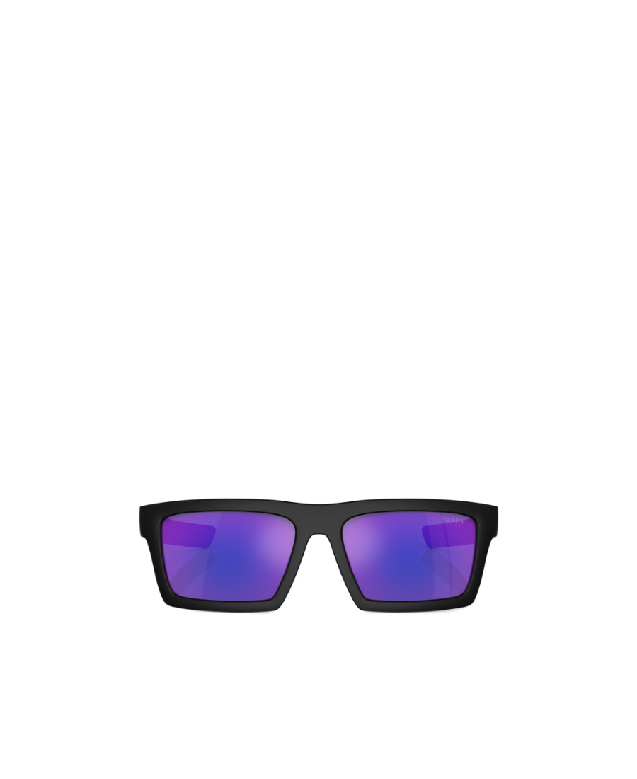 Prada Linea Rossa Man Sunglasses Ps 02zsu In Black