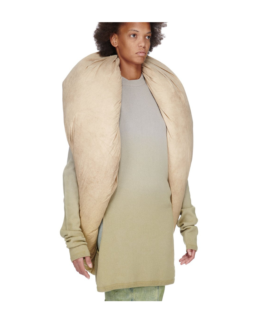 Moncler X  Donut Padded Jacket In Green