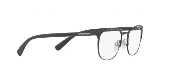 Emporio Armani Full Frame Plain Mirror In Black