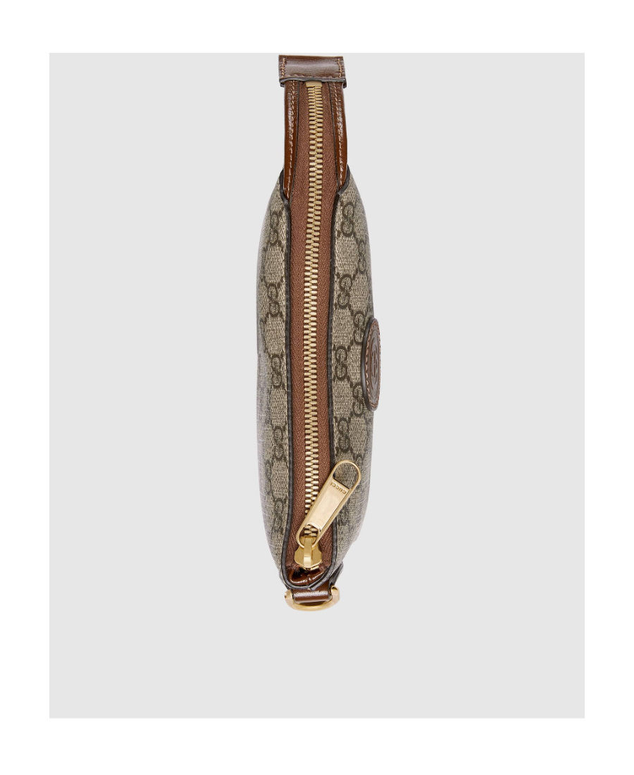 Gucci Men Shoulder Bag With Gg In Nude