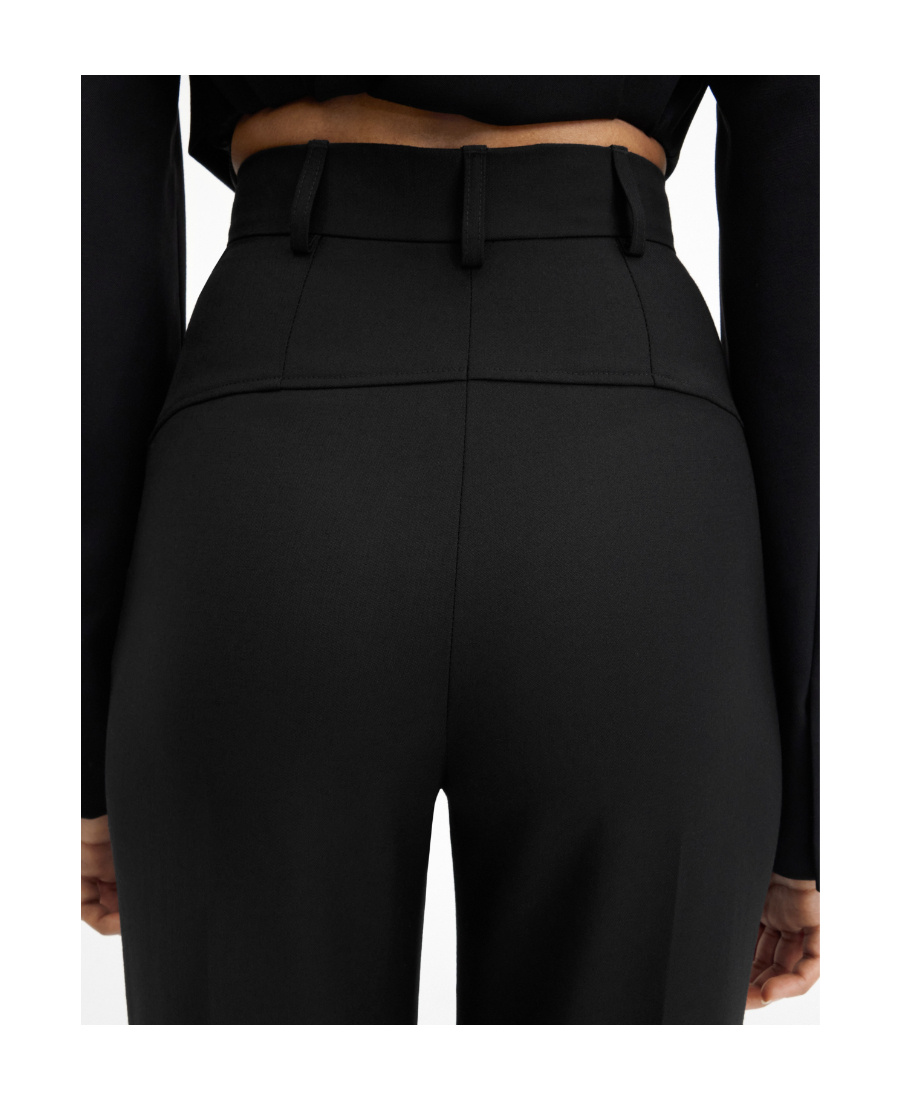Jacquemus Le Pantalon Sauge In Black