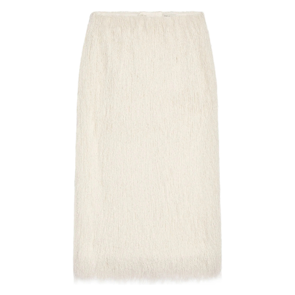 Dries Van Noten Women Sokna Midi Skirt In White