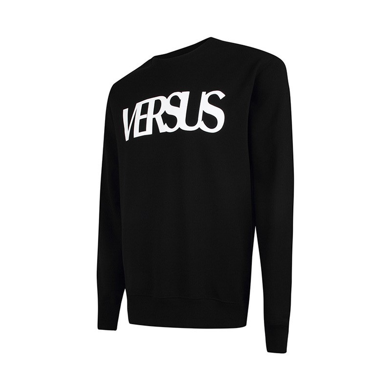 Versus Logo Details Sweater In Black