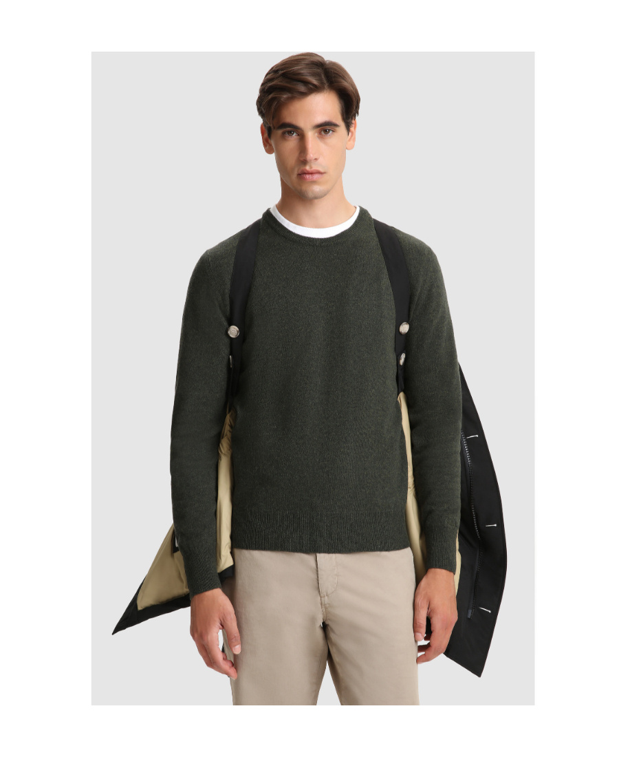 Woolrich Arctic Anorak Down Jacket In Black