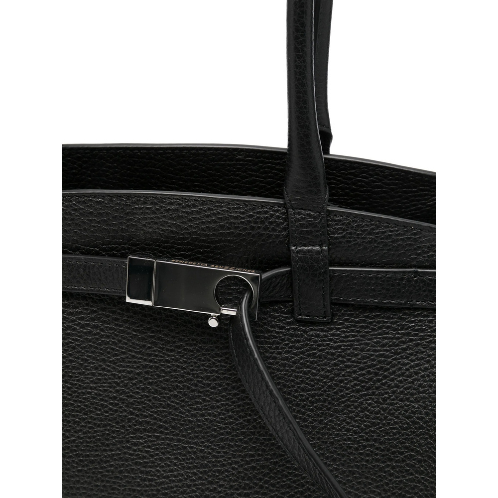 Benedetta Bruzziches Double Handle Handbag In Orange