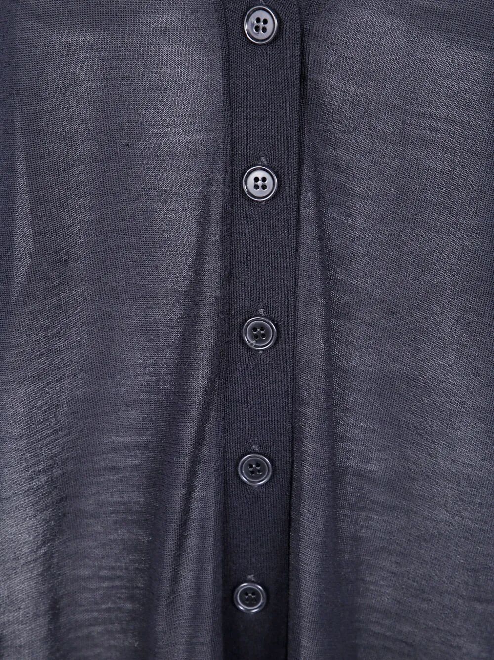 Mrz Buttoned Cardigan In Black