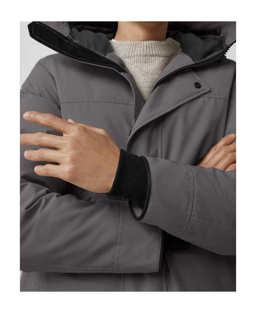 Canada Goose Langford Hooded Parka In Black
