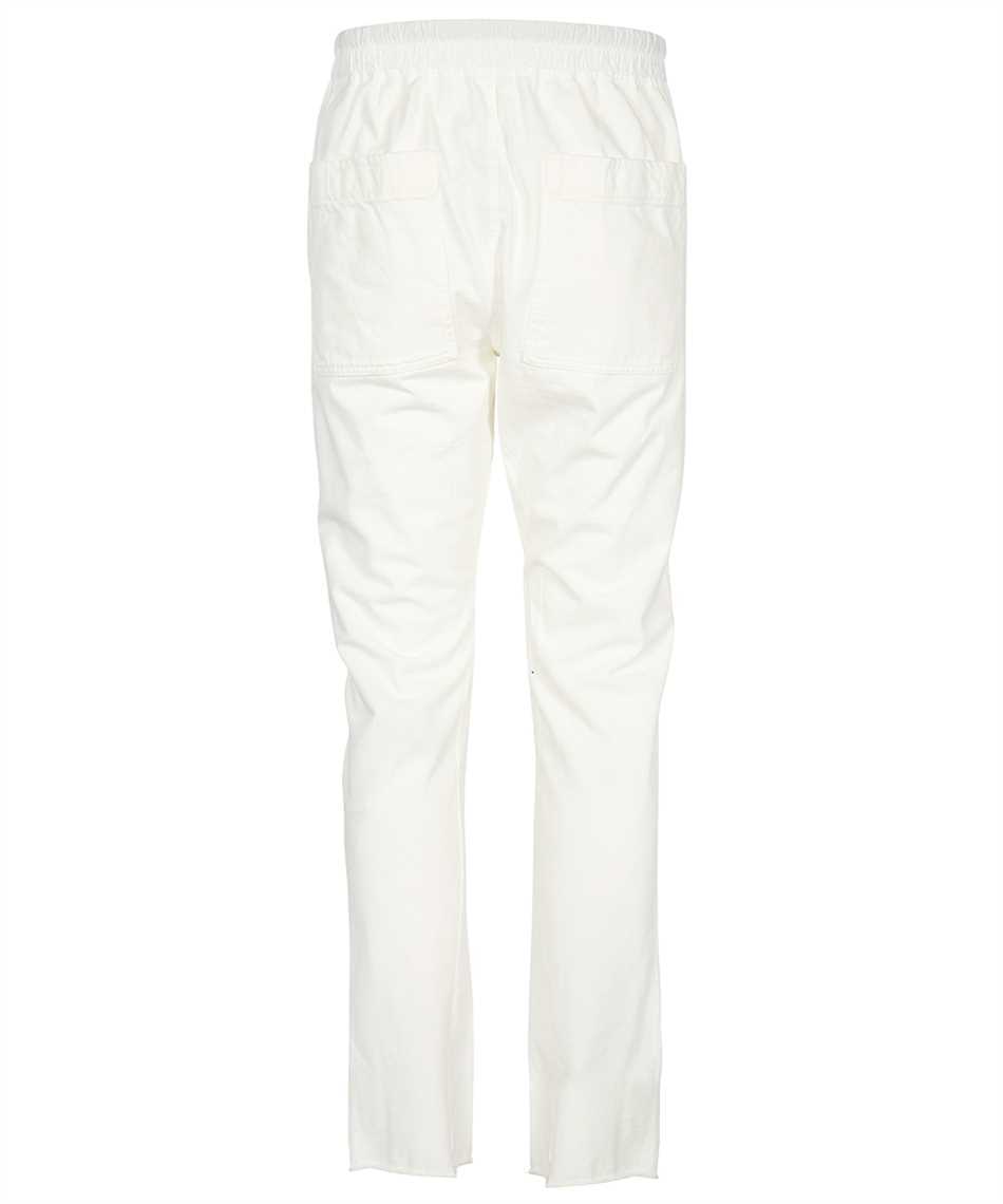 Rick Owens Drkshdw Elastic Casual Trousers In White