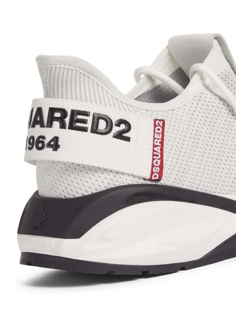Dsquared2 Laced Sneakers In White