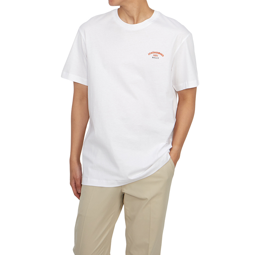 Bally Short-sleeved T-shirt In White