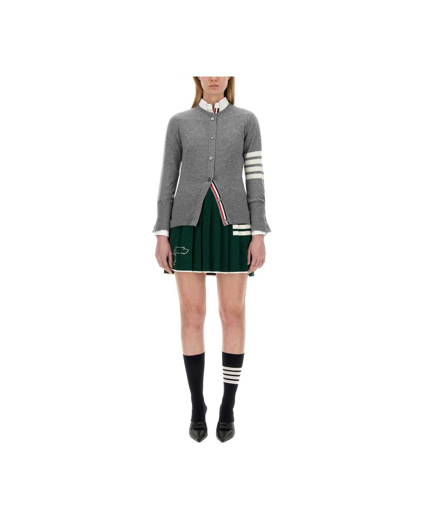 THOM BROWNE 4-BAR STRIPE CARDIGAN