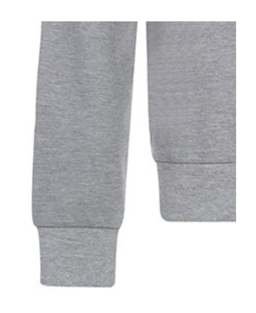 Ea7 Logo Round-necked Sweater In Gray