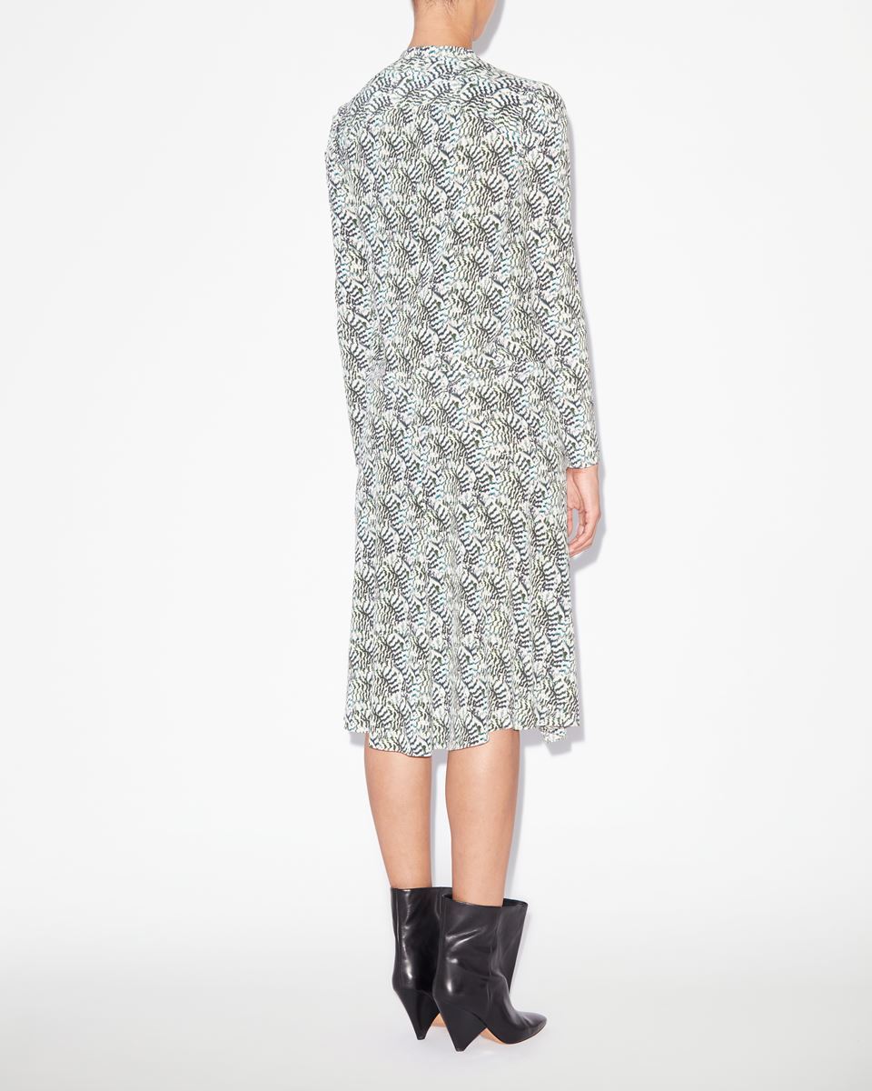 Isabel Marant Umaima Kleid In Gray