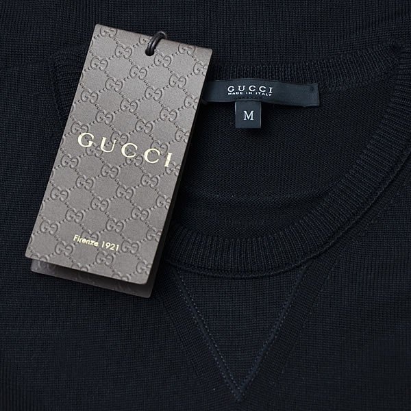 GUCCI ROUND-NECK KNITTED PULLOVER